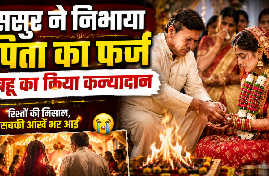 ससुर ने बहू का किया कन्यादान