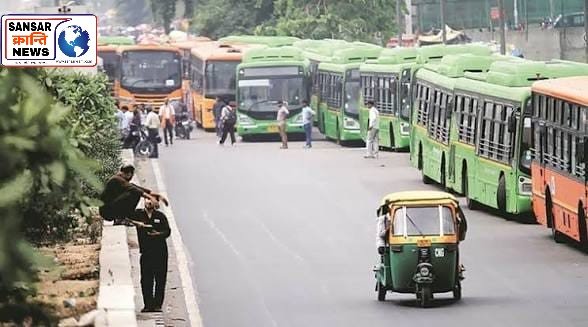 वेतन बढ़ाने की मांग पर थमे पहिए, सरकार के खिलाफ बस ड्राइवरों का बड़ा विरोध प्रदर्शन।