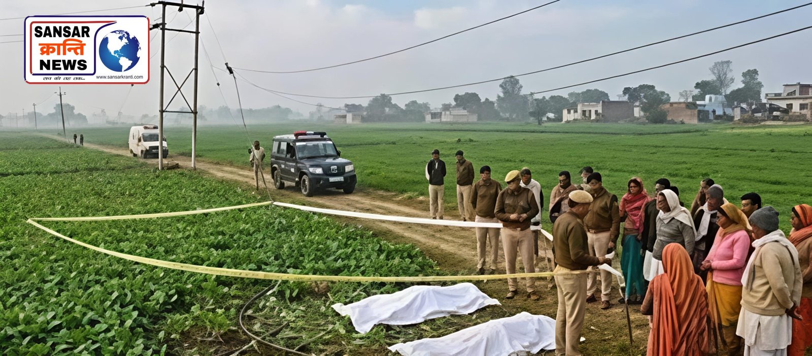 मूली लेने गईं महिलाओं के साथ हुआ दर्दनाक हादसा